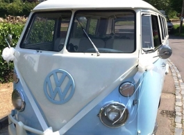 Classic Campervan wedding hire in Hailsham